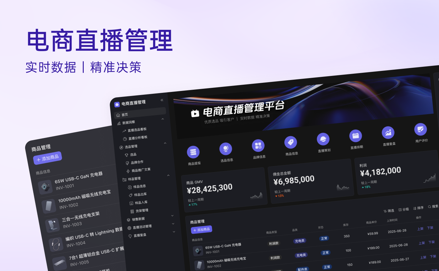 电商直播管理