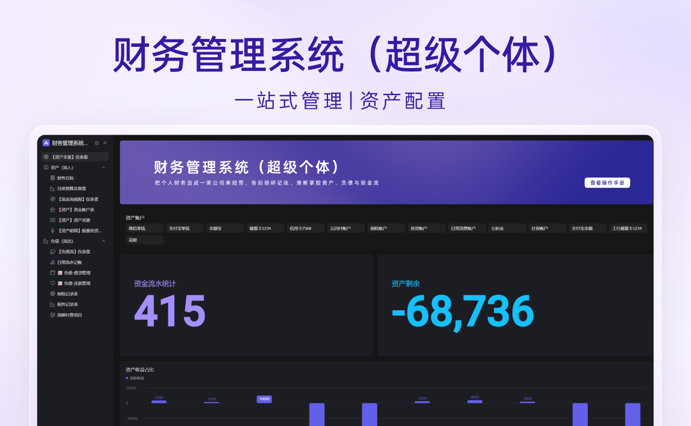 财务管理系统（超级个体）